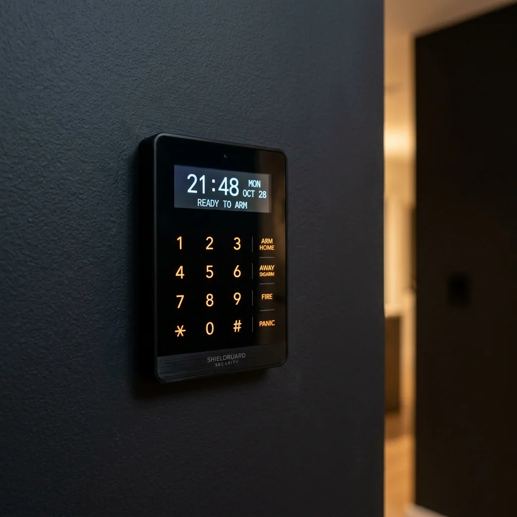 Central eletrônica de alarmes monitorados instalada pela GT SERV TEC